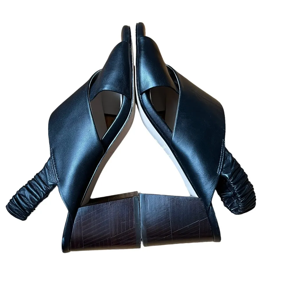 Cole Haan Anastasia City Sandal, Black Leather, Sz 7.5 - Image 6