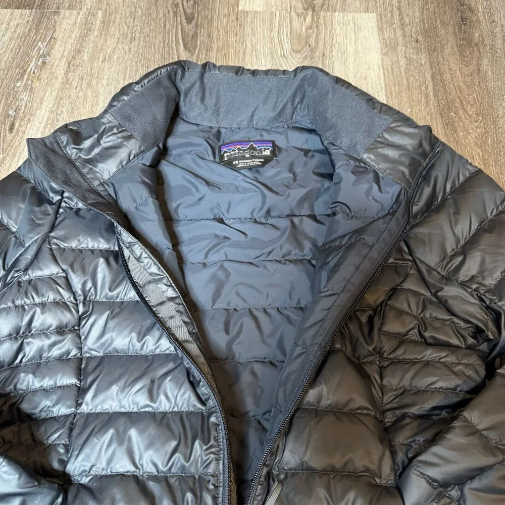 Patagonia Fiona Parka Womens XS Long Down Puff Jacket Black 28363 $299 FA20 - Image 3