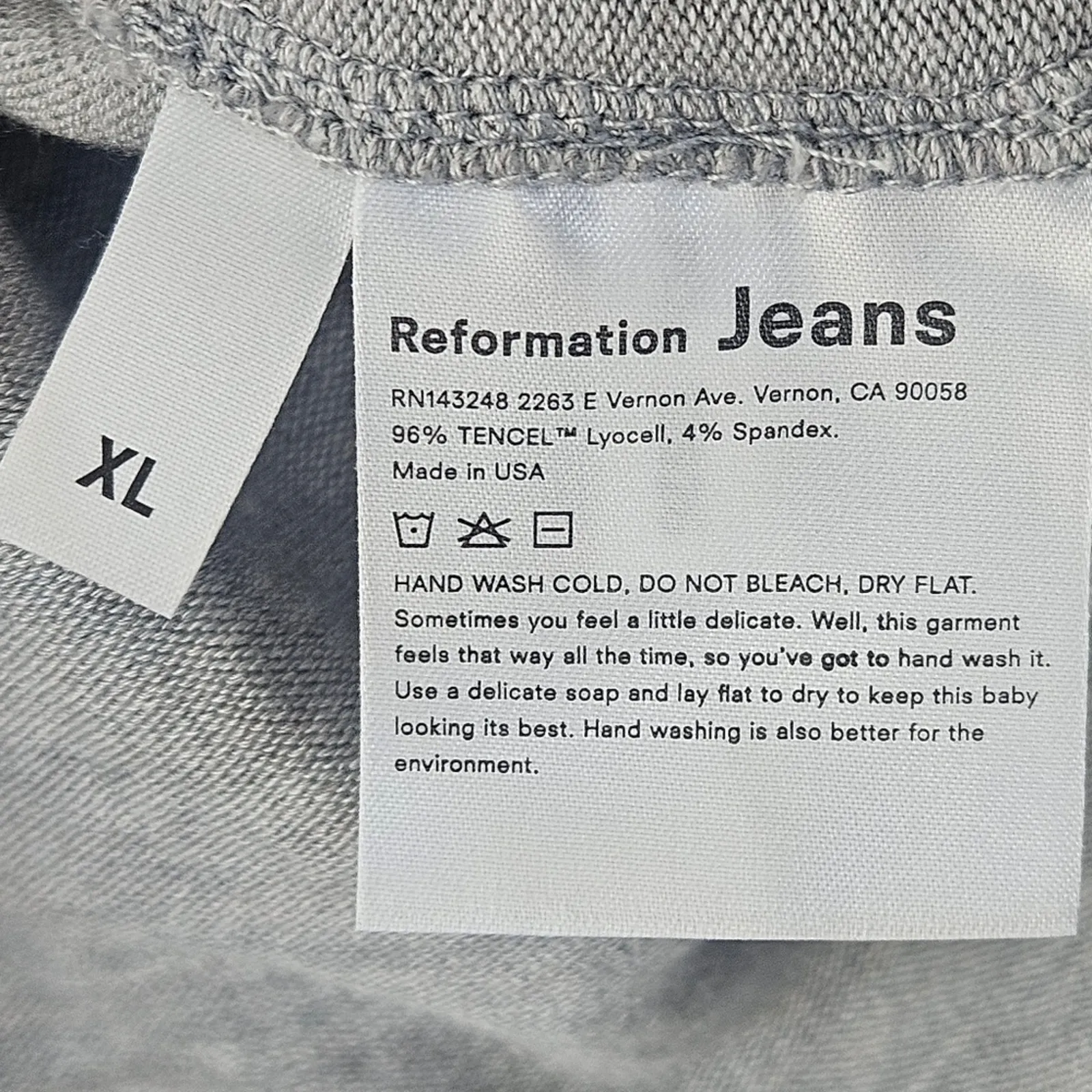 REFORMATION Hazel Turtleneck Stretch Newton Gray Mini Sweater‎ Dress Tunic XL - Image 4