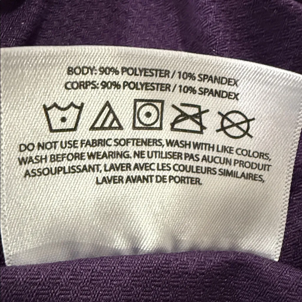 Moving Comfort Deep Purple Quarter-Zip Top - Image 9