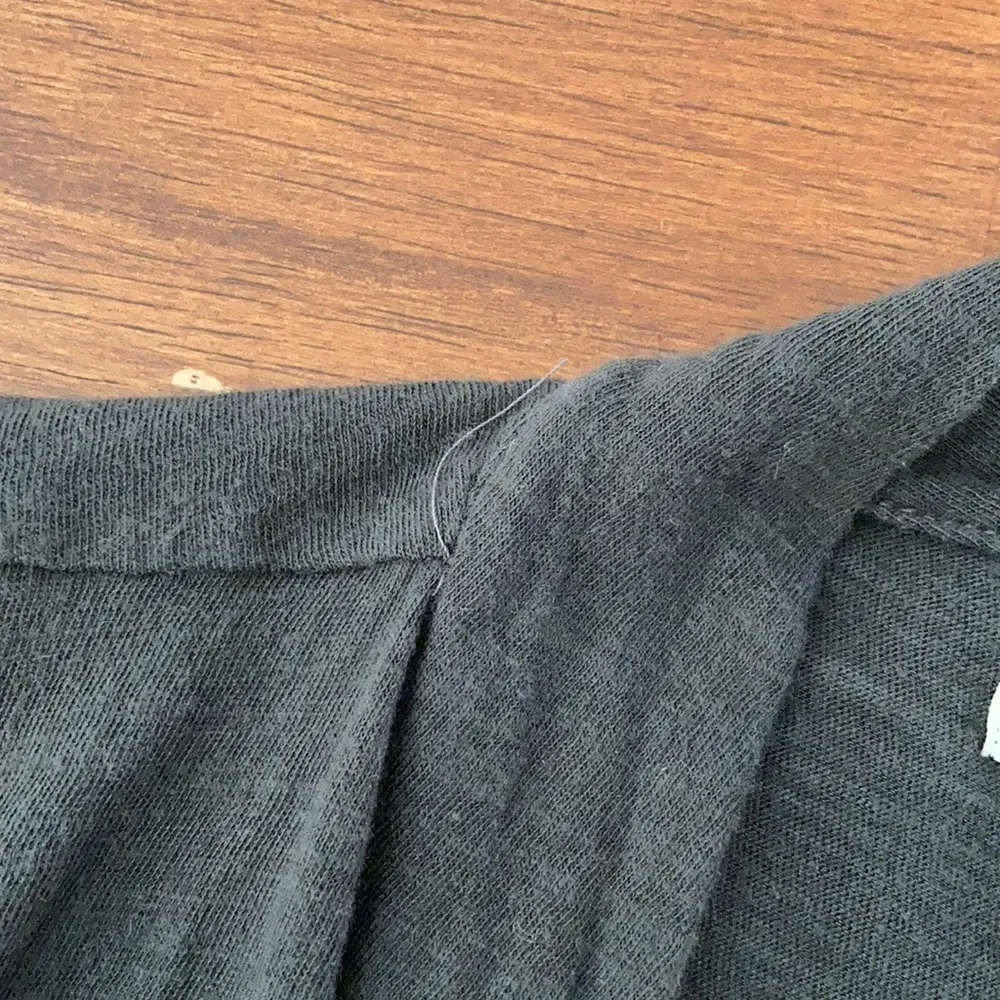 American Eagle Grey Sleeveless 100% Cotton Cardigan Y2K Bella Swan Elena Gilbert - Image 3