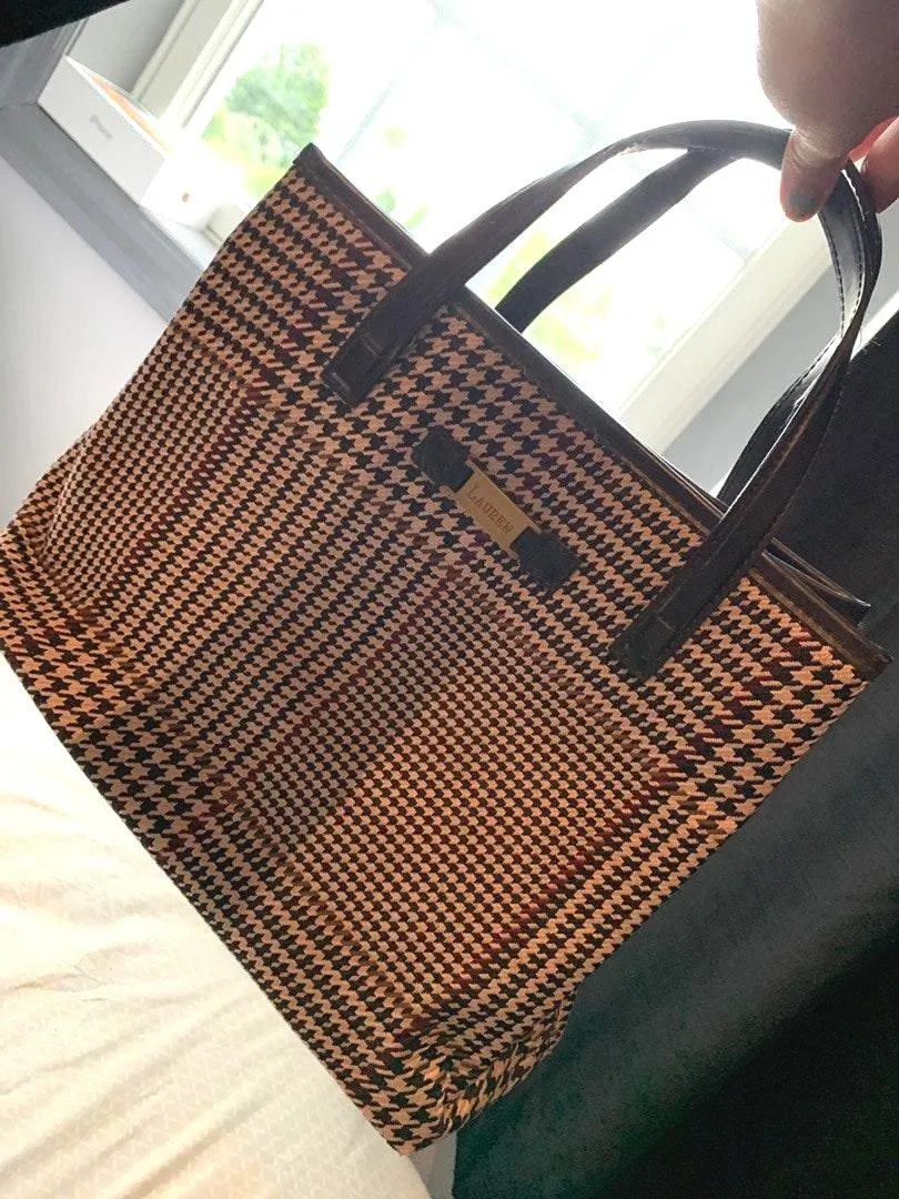 Ralph Lauren Plaid Bag - Image 2