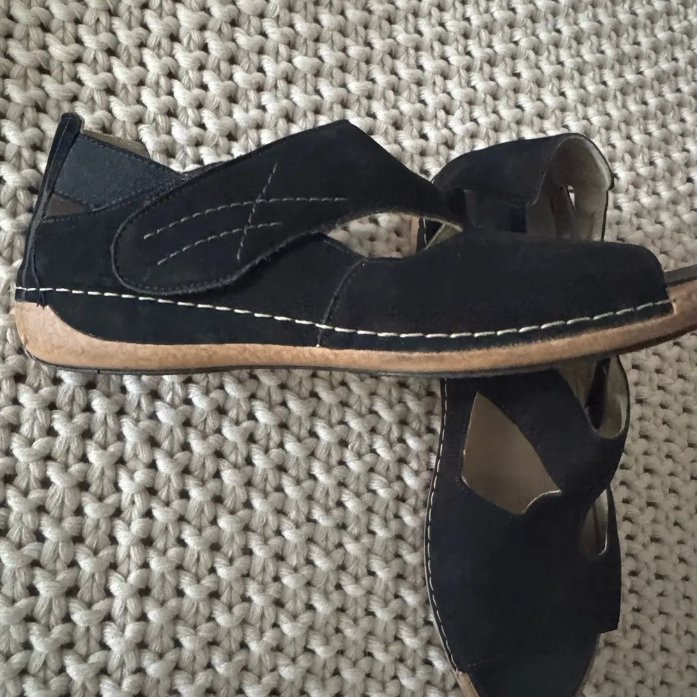 WALDDAUFER side strap Sandals 7 Black - Image 5