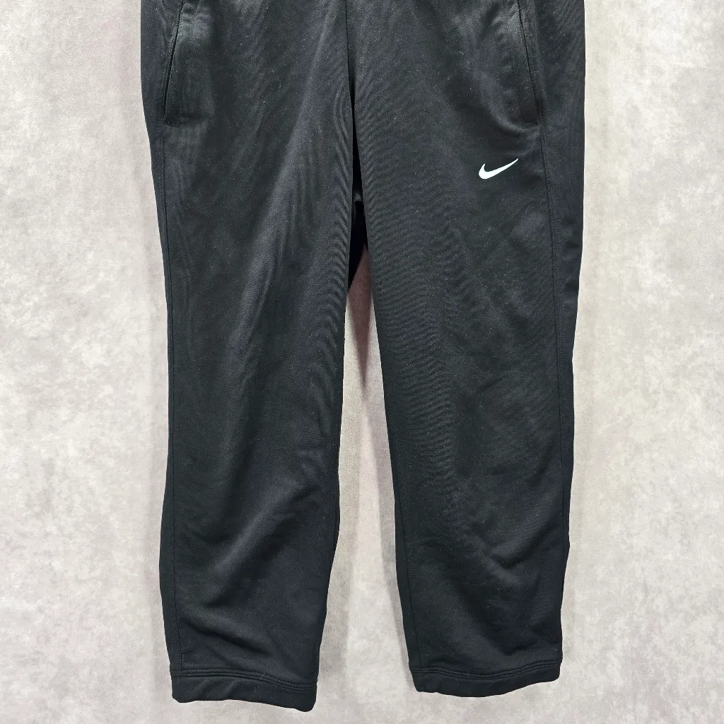 Nike  Black Cropped Capri Pull On Athletic Running Jogger Pants‎ Extra Small XS - Image 4