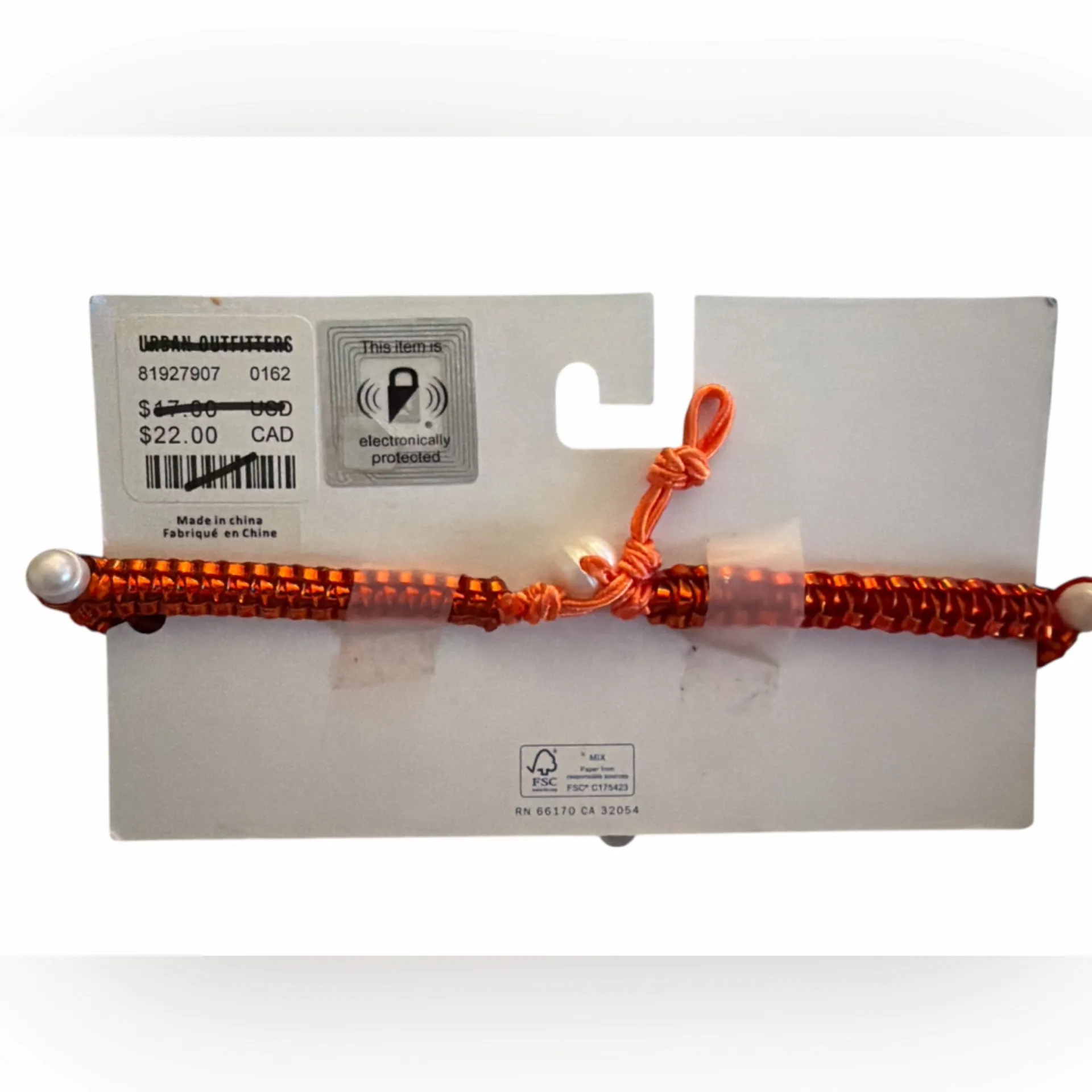 Urban Outfitters Orange and Teal Beaded Choker Necklaces NWT - Image 6