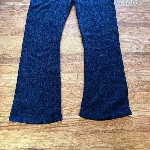 Barefoot Dreams Cozy‎ Chic Wide Leg Pants Women SZ XL Black Soft Lounge Pants - Image 7