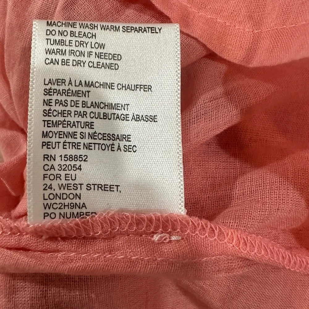 NWT Ro’s Garden size Large Pink Safari Vacation Dress Anthropologie - Image 9