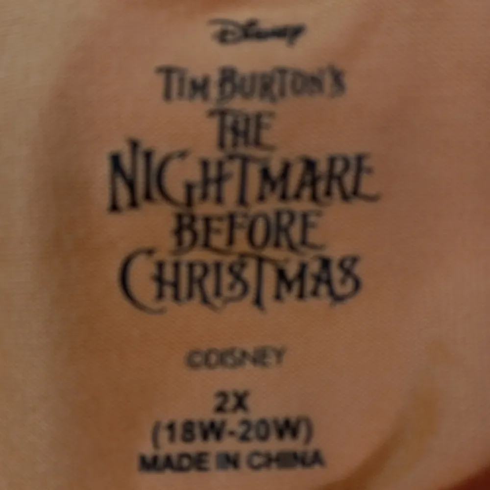 Disney 2X The Nightmare Before Christmas Hoodie Dress in Dreamsickle Orange - Image 9