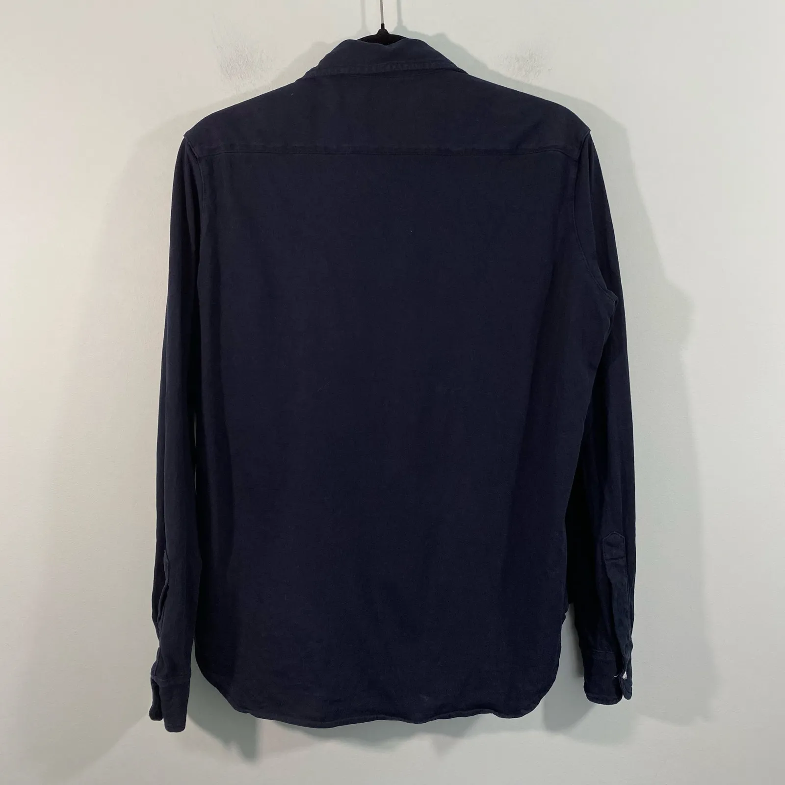 Frank & Eileen Tee Lab Labeileen HJ Black V-neck Button Up Shirt Size XS - Image 9