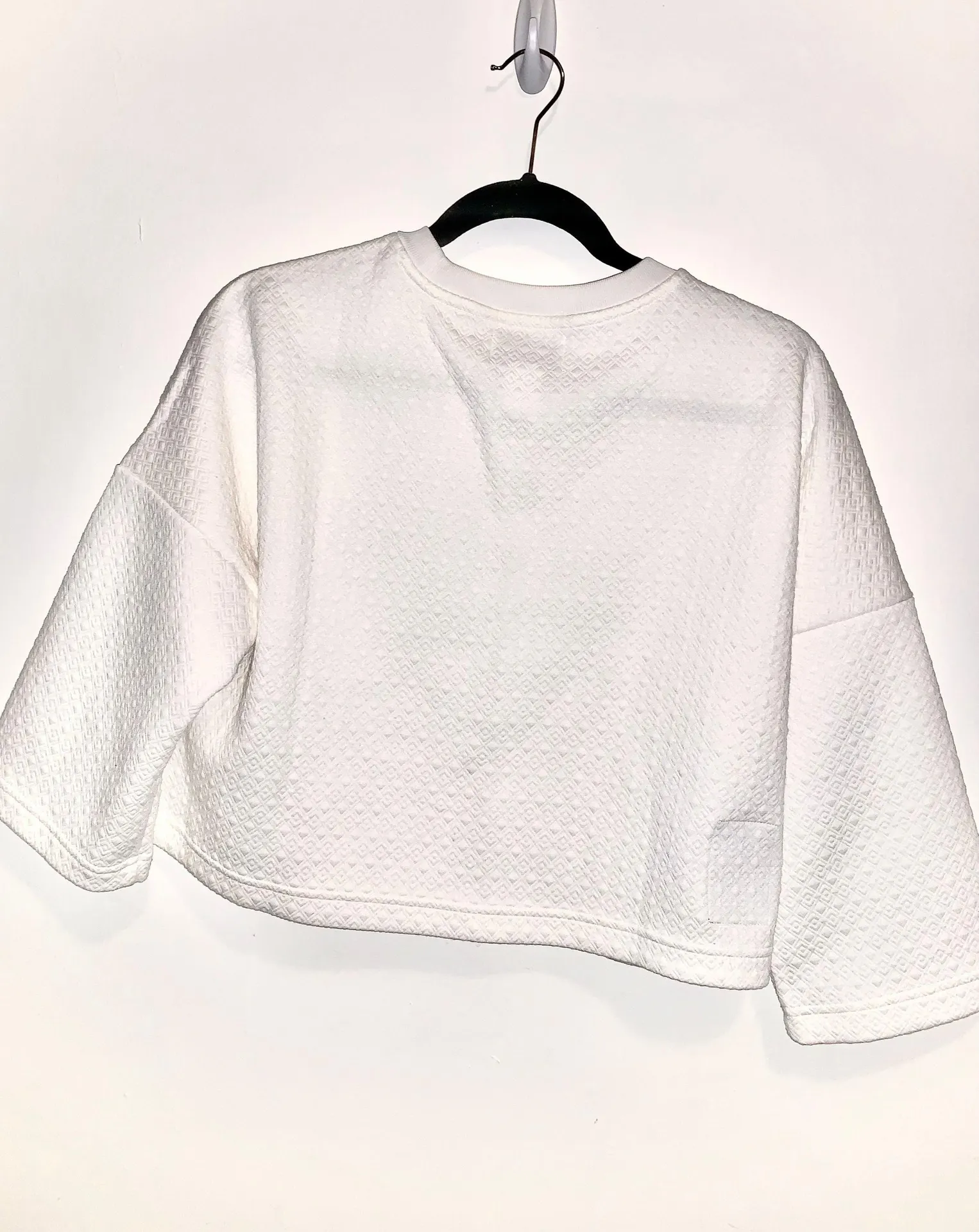 Adidas Crop Oversized Lounge Sweater  - Image 2