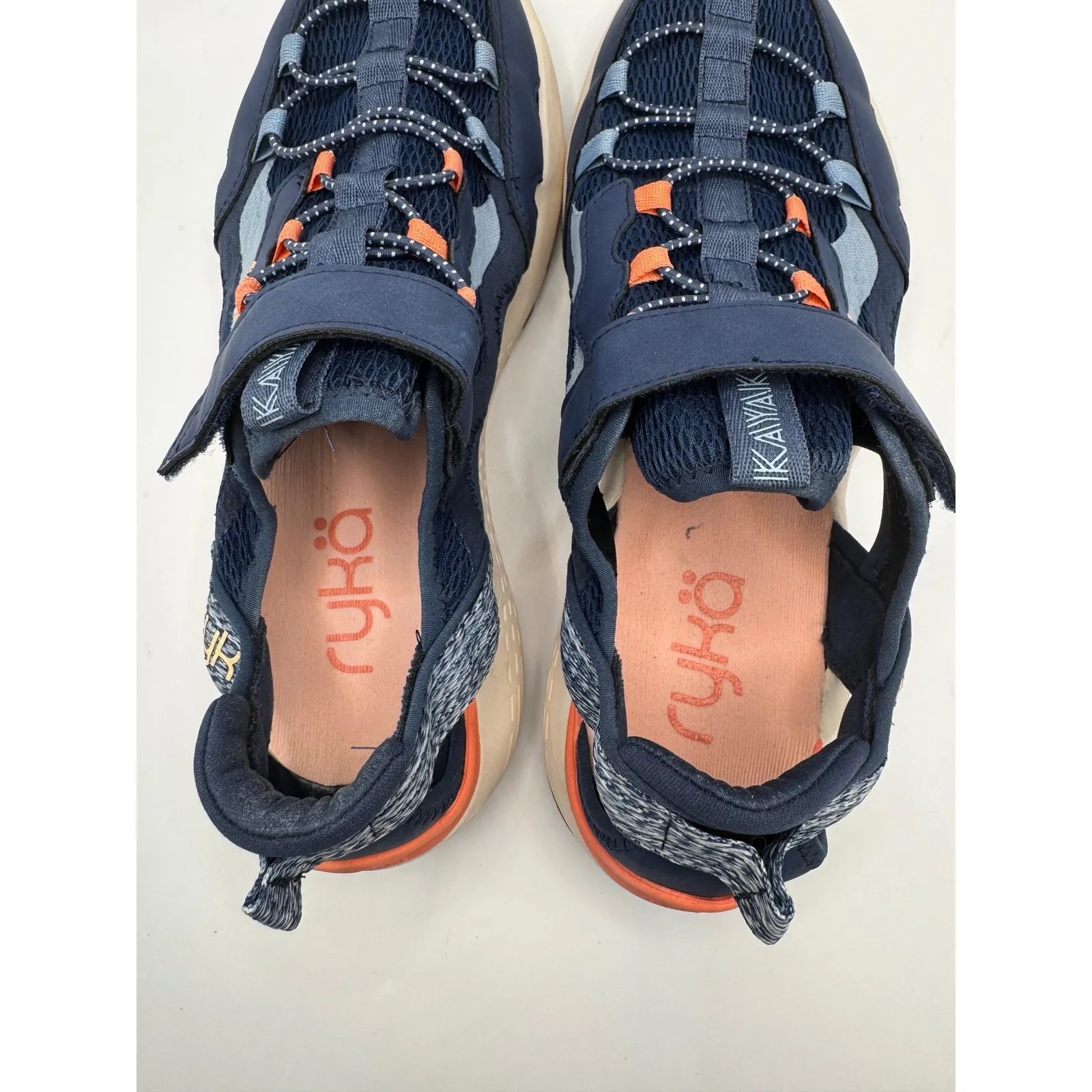 RYKA Shoes Women 9.5 Blue Adjustable Strap Kayak Outdoor Water Hiking‎ Sneaker - Image 9