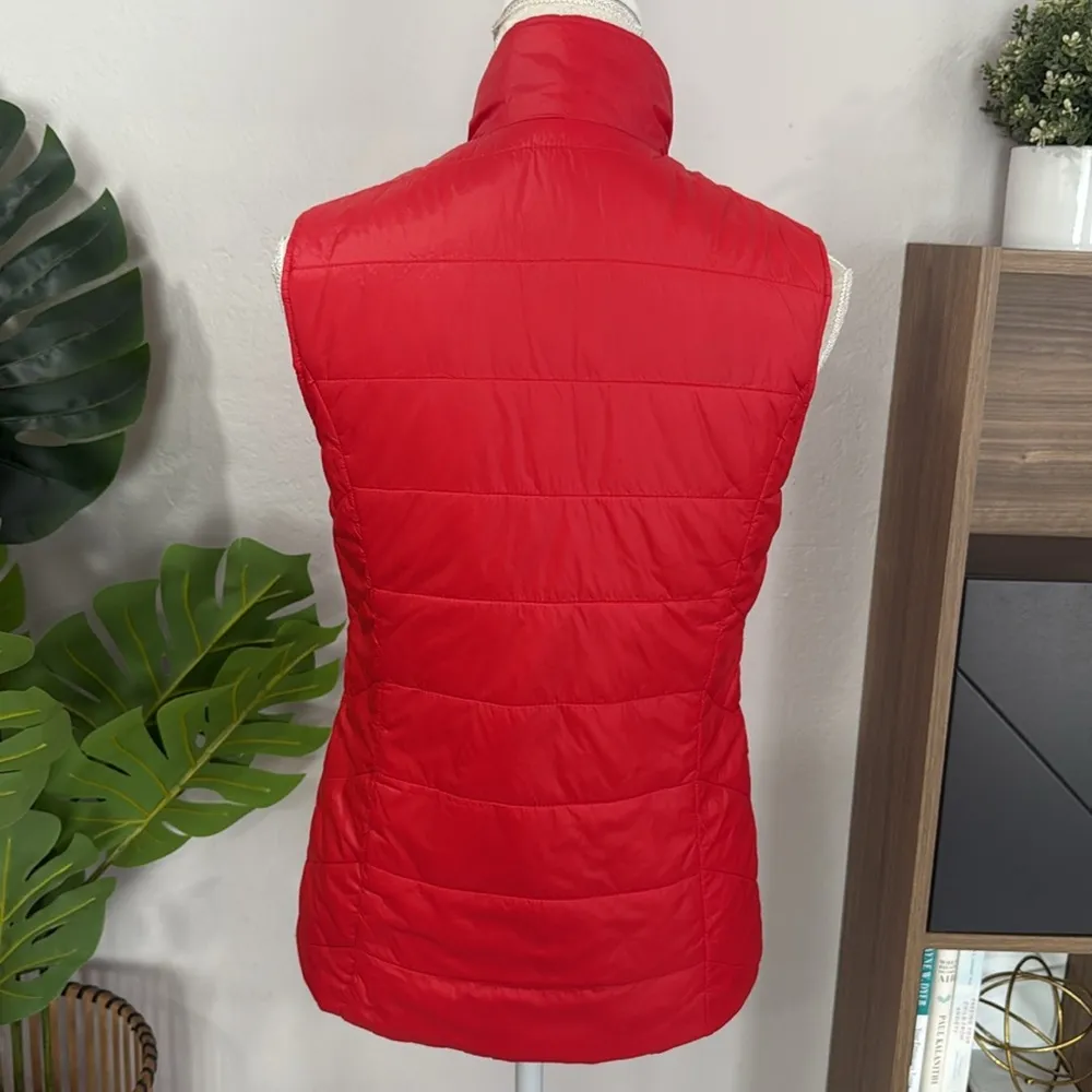 Tommy Hilfiger reversible lightweight puffy full zip vest - Image 6