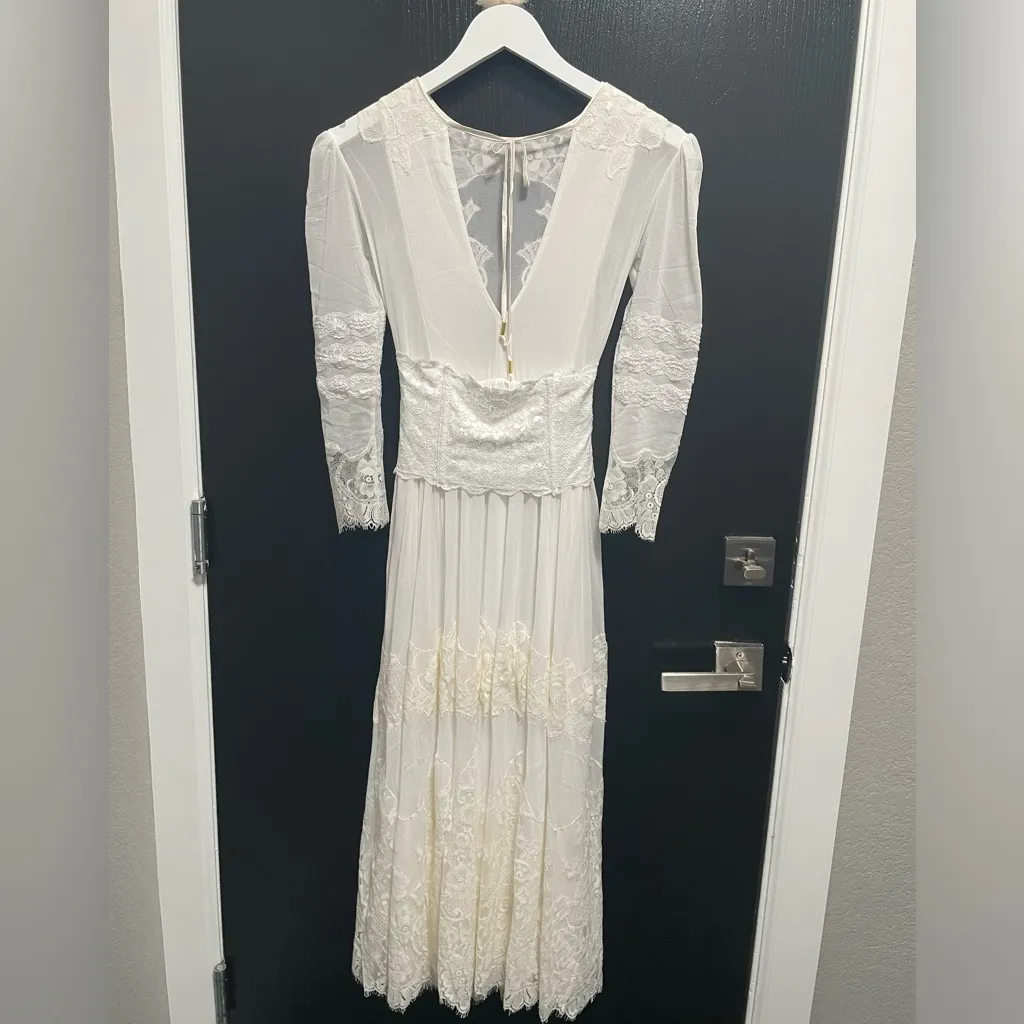 NWT We are HAH x Free People Hidden Gem Dress‎ in Walking On Eggshells Dress XS - Image 9