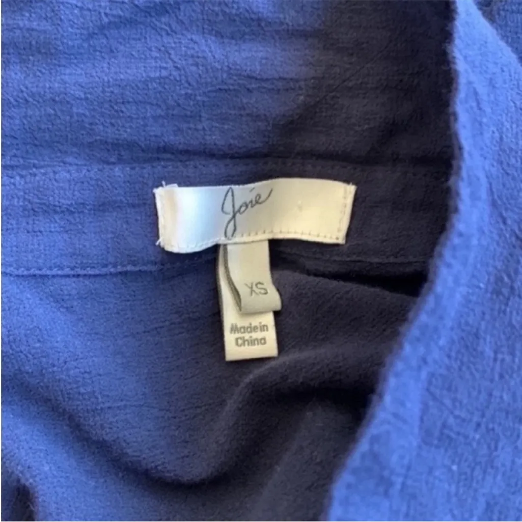 Joie Cotton Gauze Button Shirt - Image 4