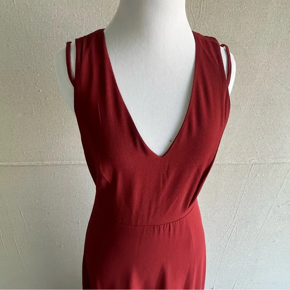 F21 NWT maxi dress cutout back Holiday S - Image 3