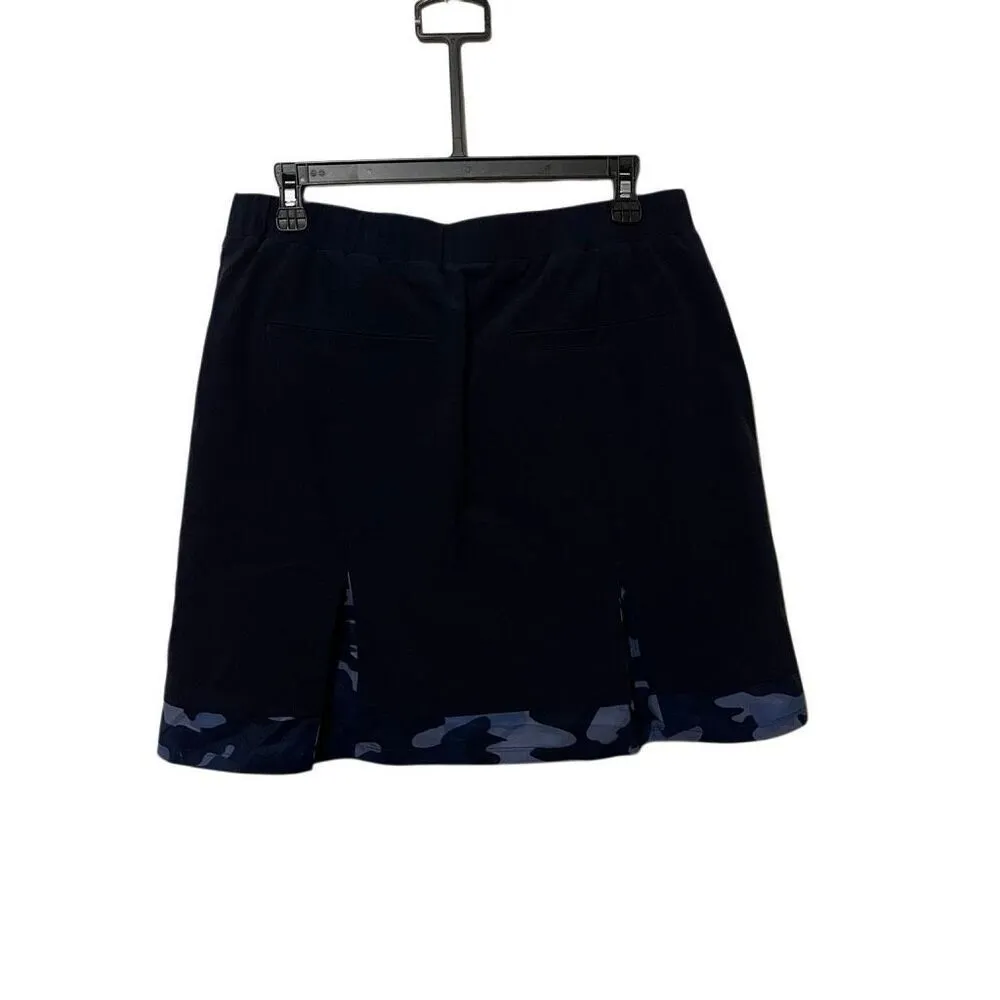 Chicos zenergy Women’s skort blue camo athletic golf skirt athleisure Size 8 - Image 2