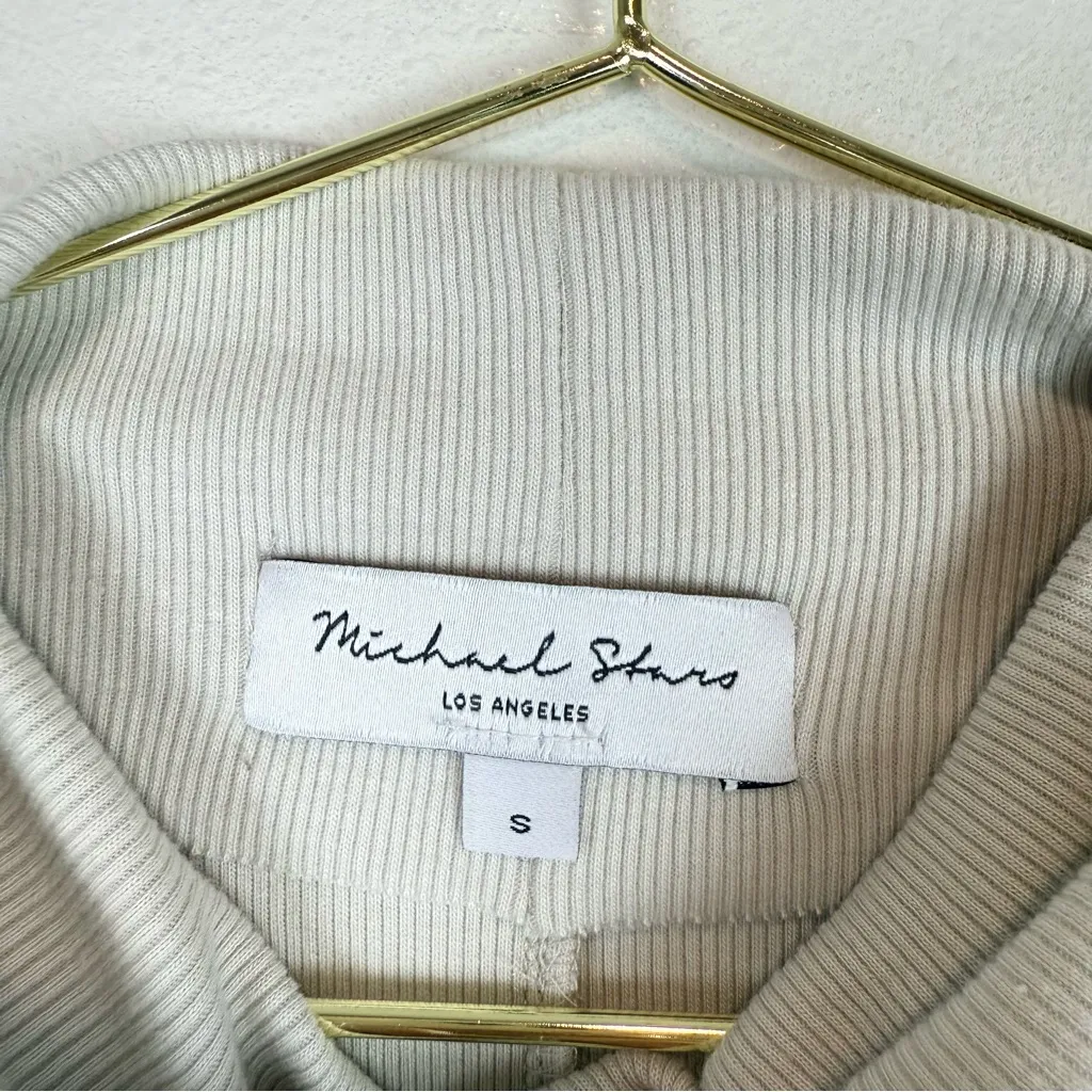 Michael Stars  Amara Power Shoulder Tee‎ Size Small - Image 8