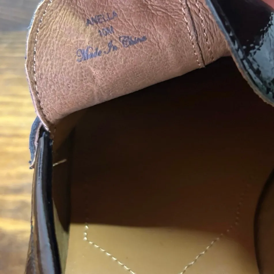 NYDJ Black Heeled Loafers Size 10 - Image 9