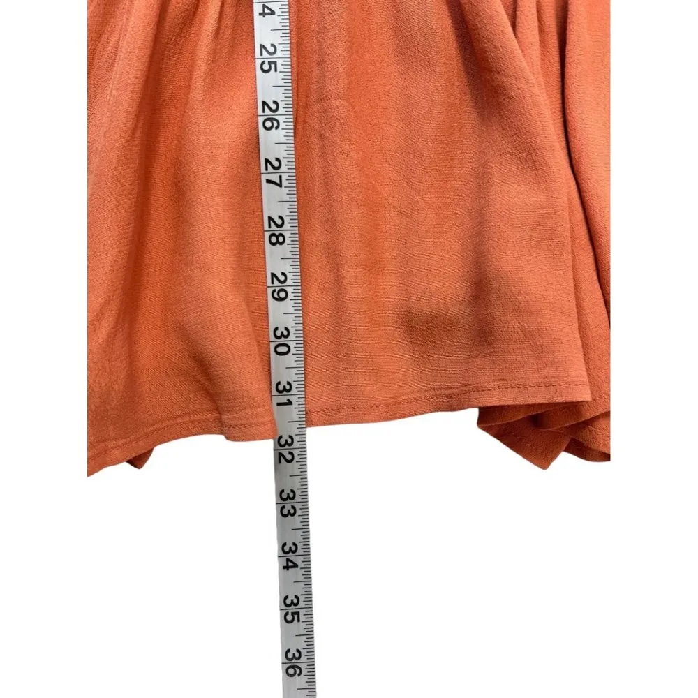 Wild Fable Women's Spice Orange Romper - Image 5