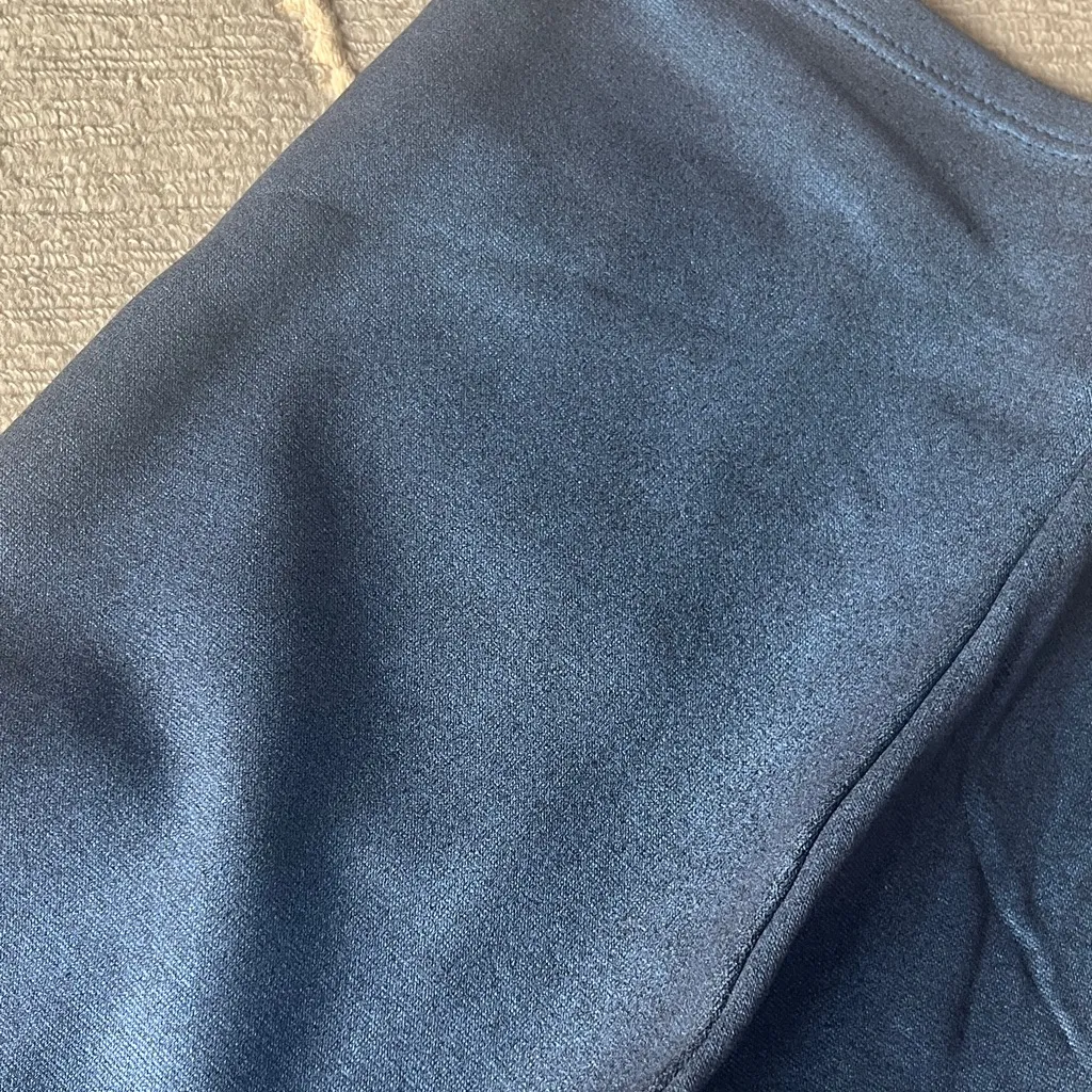 Aiko | Lacquer Blue Metallic Leggings Small - Image 7