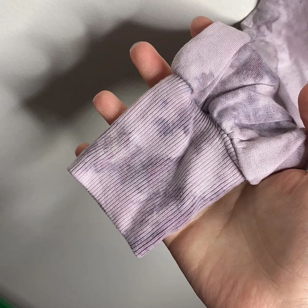 Young Fabulous and Broke Juliette grape purple tie dye sweatshirt size S - Image 7