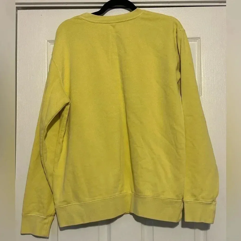 HARRY STYLES Love on Tour Yellow Alphabet Soup Crewneck Medium - Image 3