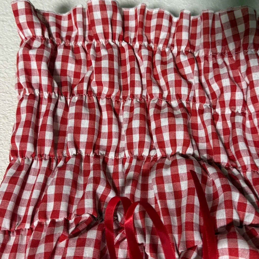 Romwe white and red top size medium - Image 5