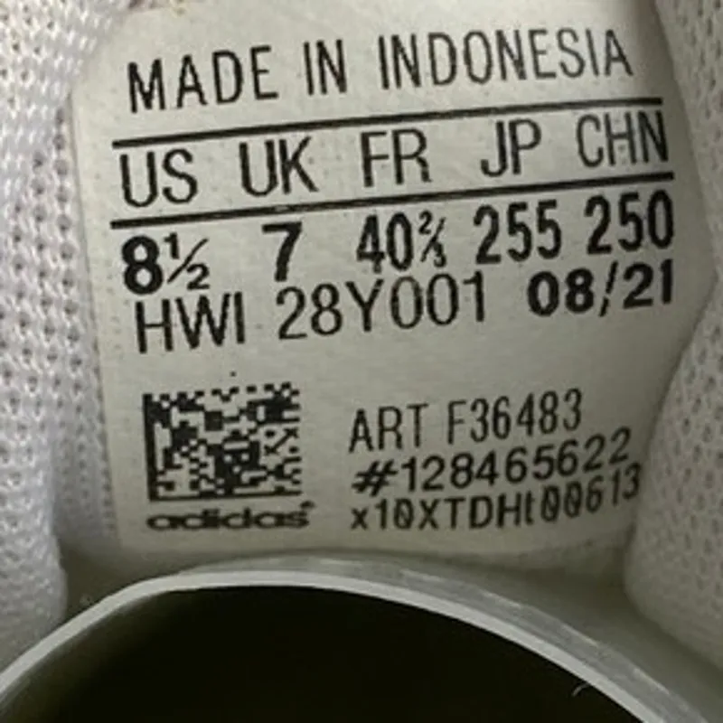 Adidas Grand Court Women's White Leather Lace Up Low Top Sneakers Shoes Size 8.5 - Image 6