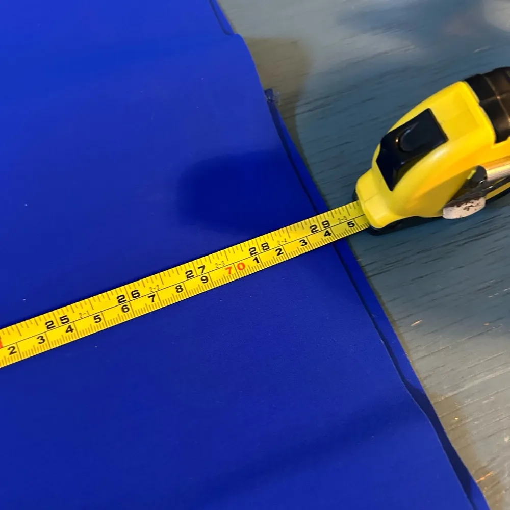 Chiara Boni La Petite Robe| Cobalt Blue One Shoulder Cocktail Dress, Size 46 - Image 7