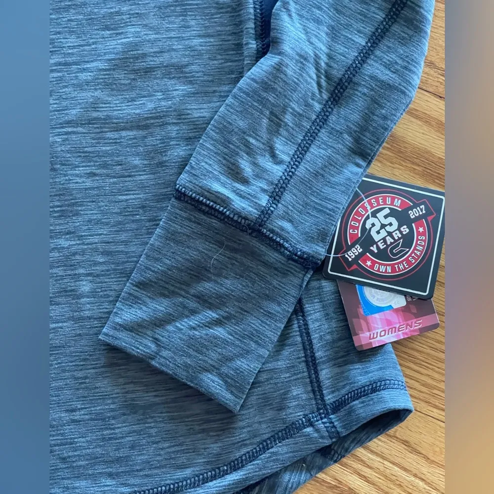 Pittsburgh Pitt Panthers Women’s Quarter Zip Colosseum Top Size M - Image 3