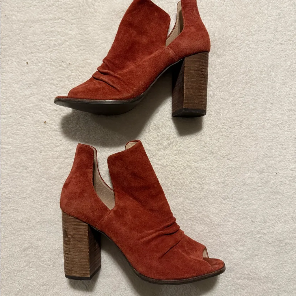 Chinese Laundry Peep Toe Platform Heels, Size 10 Mauve Pink Kristin Cavallari - Image 2