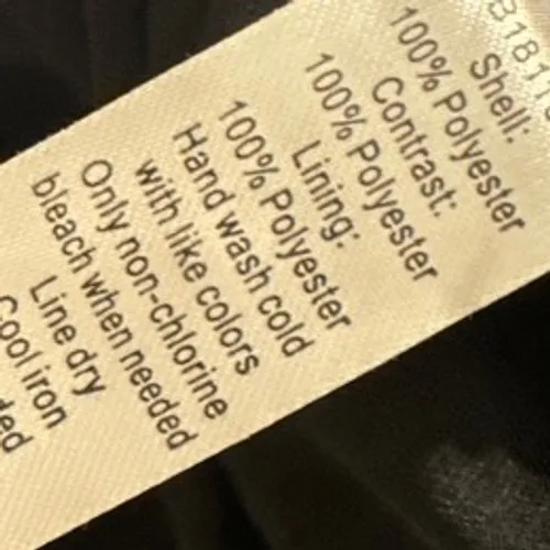 Downeast Womens Black Velvet Floral Long Sleeve Button Midi Dress sz S Cottage - Image 5