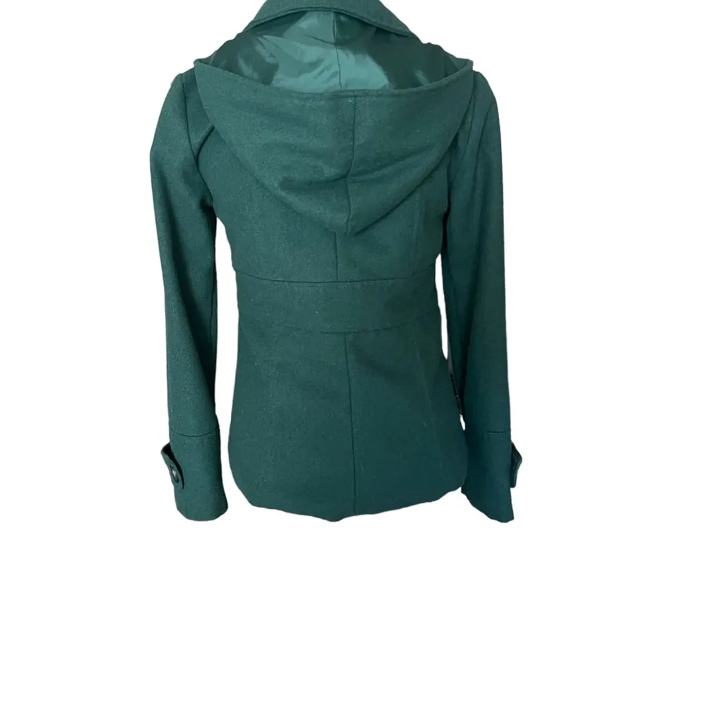 Jack by BB Dakota Green Pea Coat Size S - Image 4