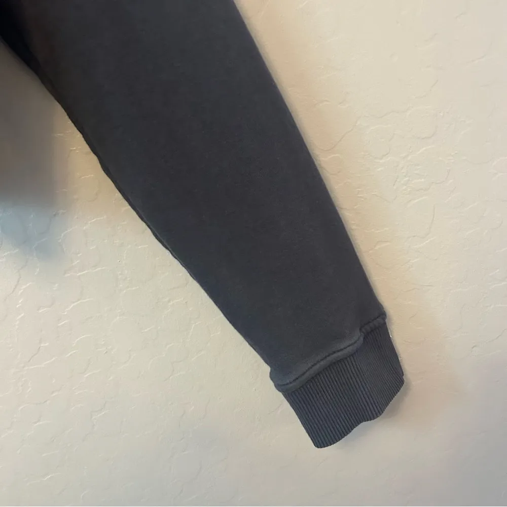 Country Deep dark gray Free Bird cropped hooded sweatshirt size medium - Image 8