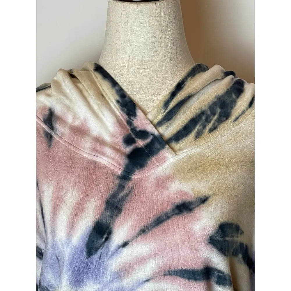 Young‎ Fabulous & Broke Rare Pink Lolly Kelly Tie Dye Hoodie Sweatshirt Size S - Image 9