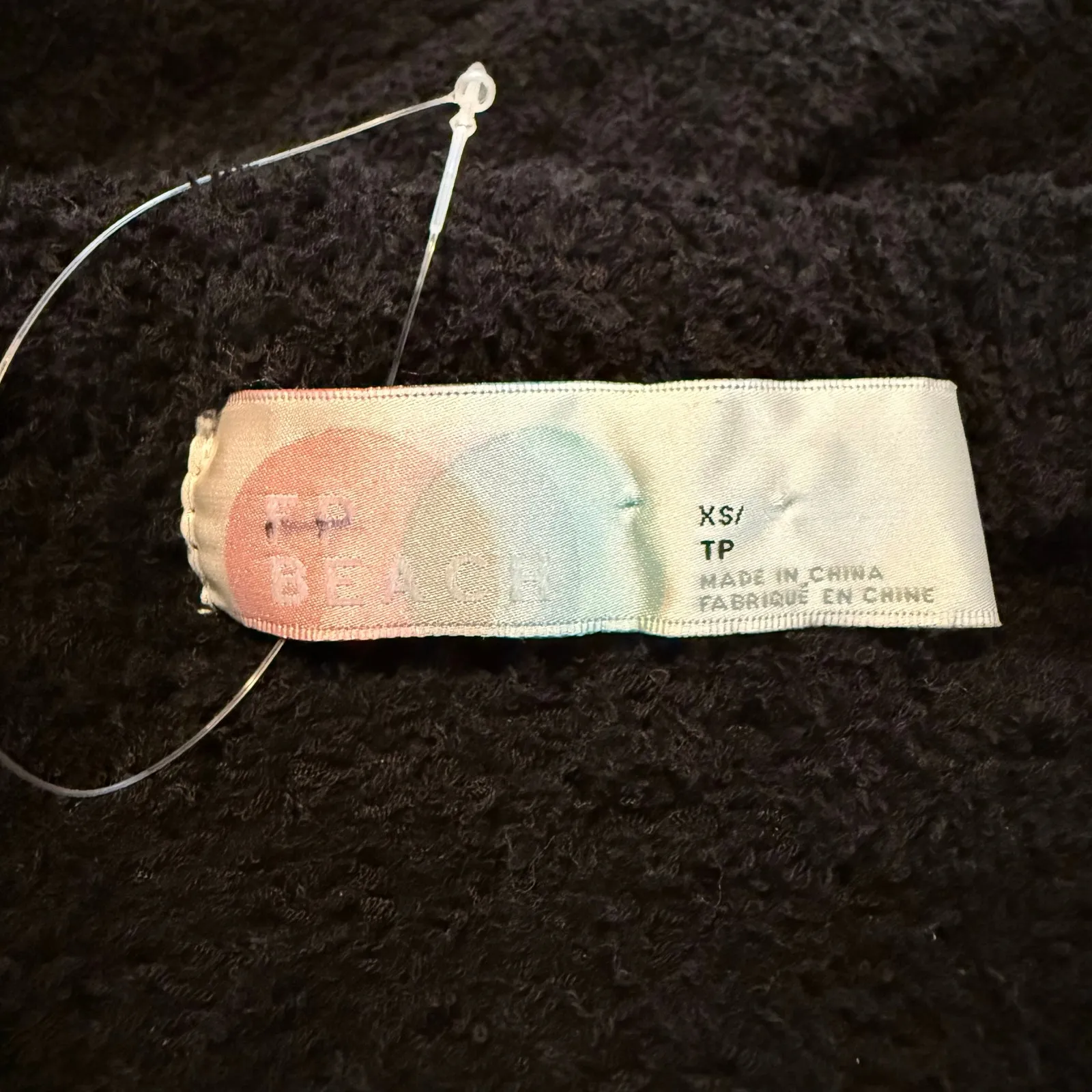 Free People jumpsuit strapless fuzzy terry fleece one piece romper XS onesie - Image 4