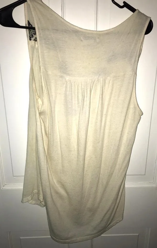 Boho Embroidered Tassel Top - Image 3