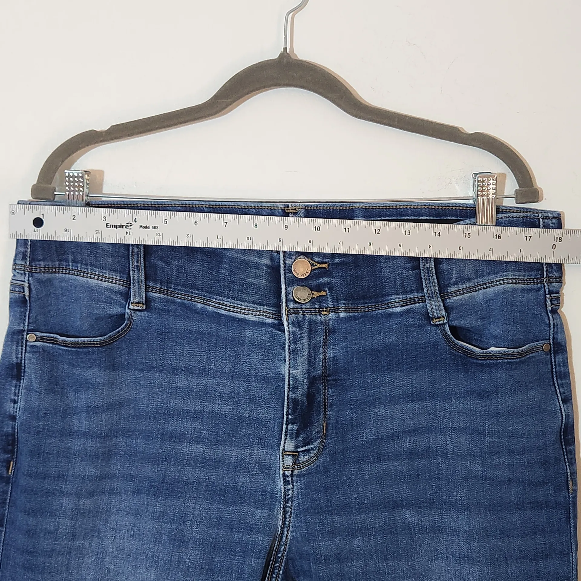 Nine West Women's Straight Leg Jeans Size 18 - Image 7