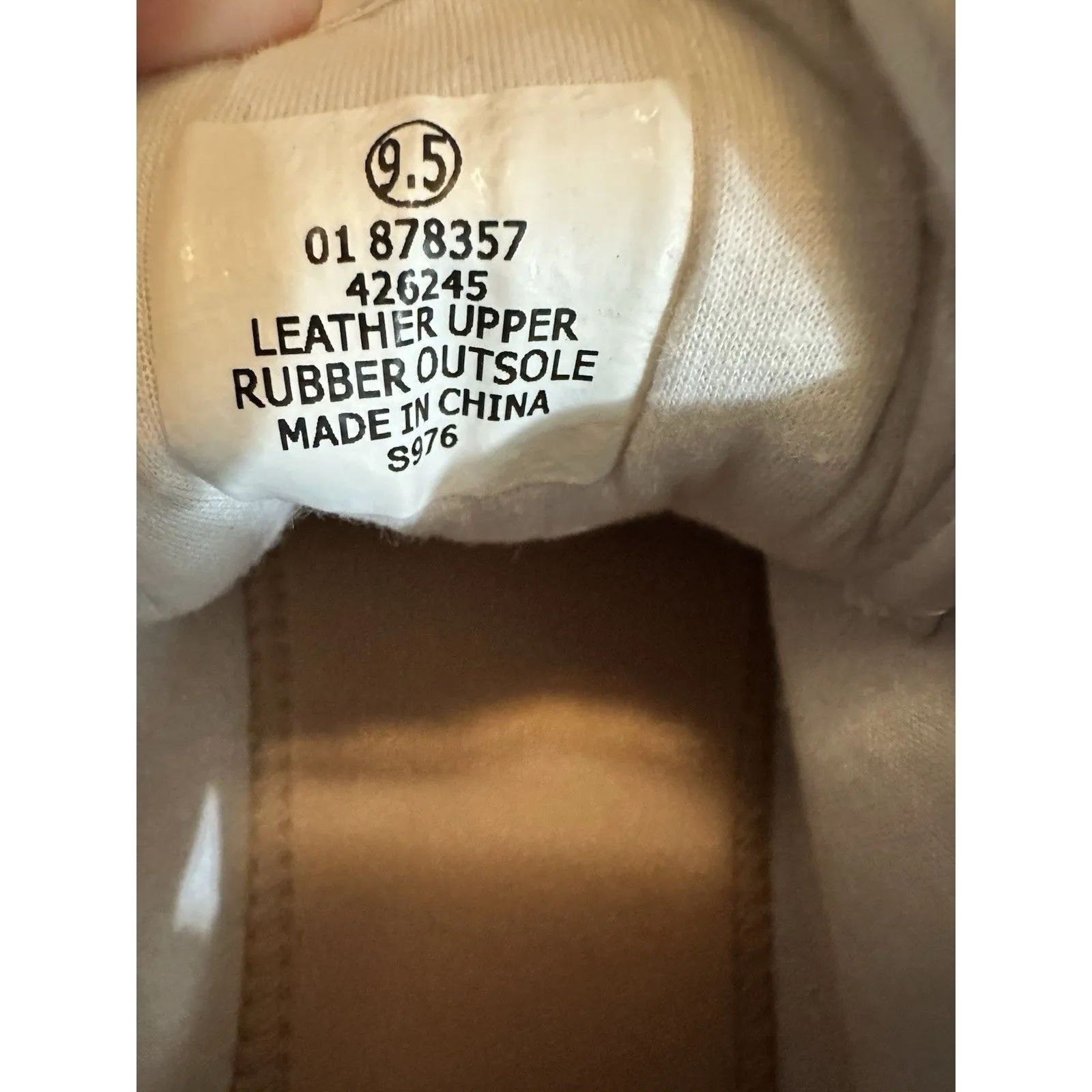 Rachel Zoe Women’s White Leather Court Sneakers Tennis Shoes Size 9.5 NWT - Image 9