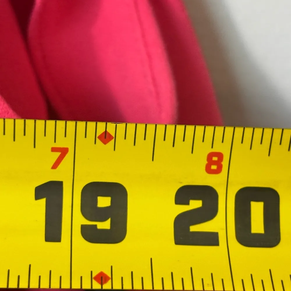 NWT Calvin Klein Pink Knee Length sheath dress layered sleeveless Business sz 10 - Image 7