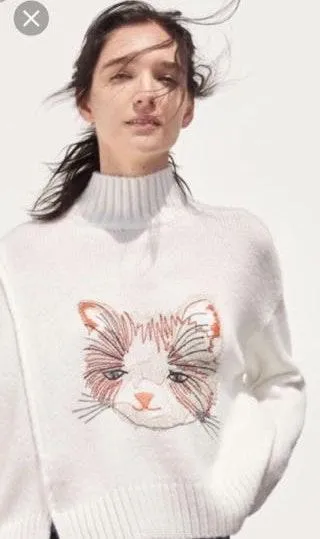 Anthropologie Cat Sweater - Image 2
