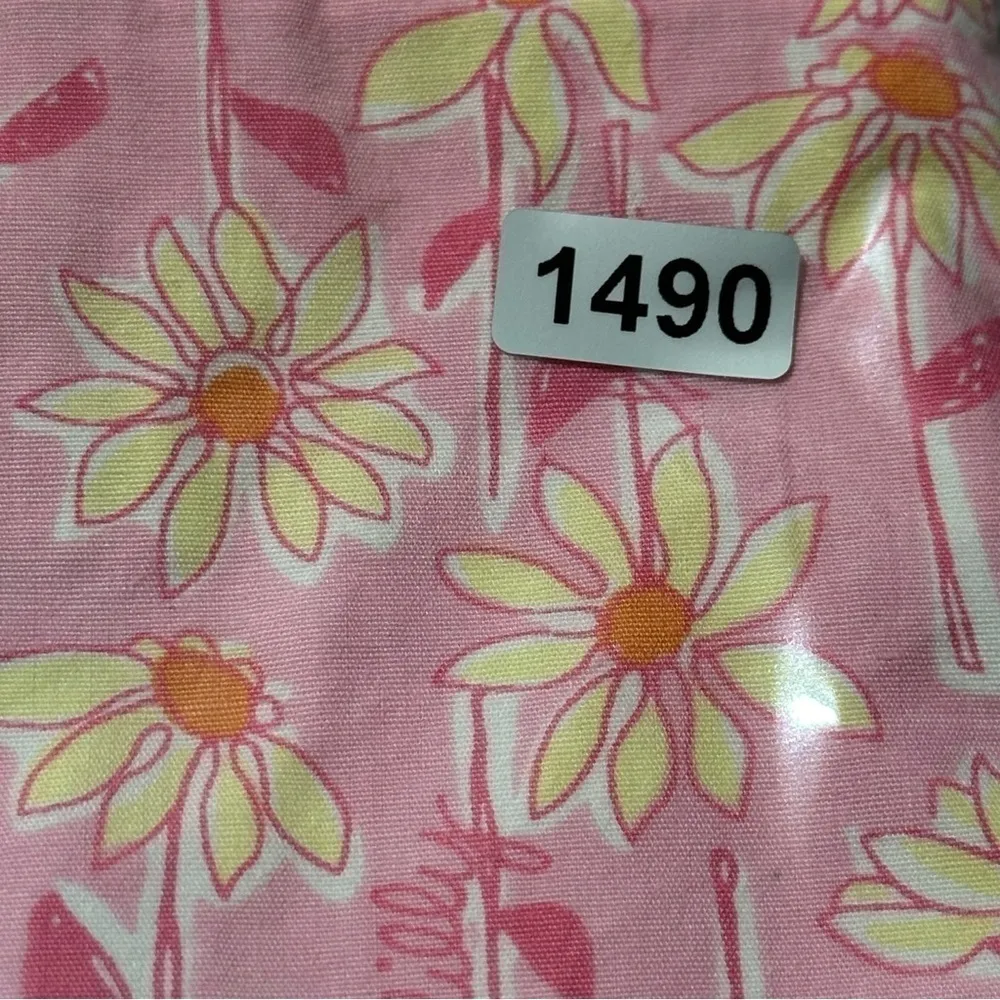 Lilly Pulitzer Vintage White Label Women’s Size 2 Pink Daisy Print Mini Skirt - Image 8