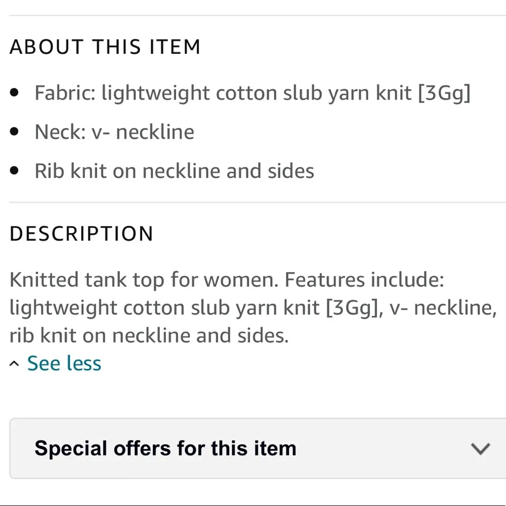 🌴Roxy Blooming Season Knitted Tank Top🌴~med - Image 3