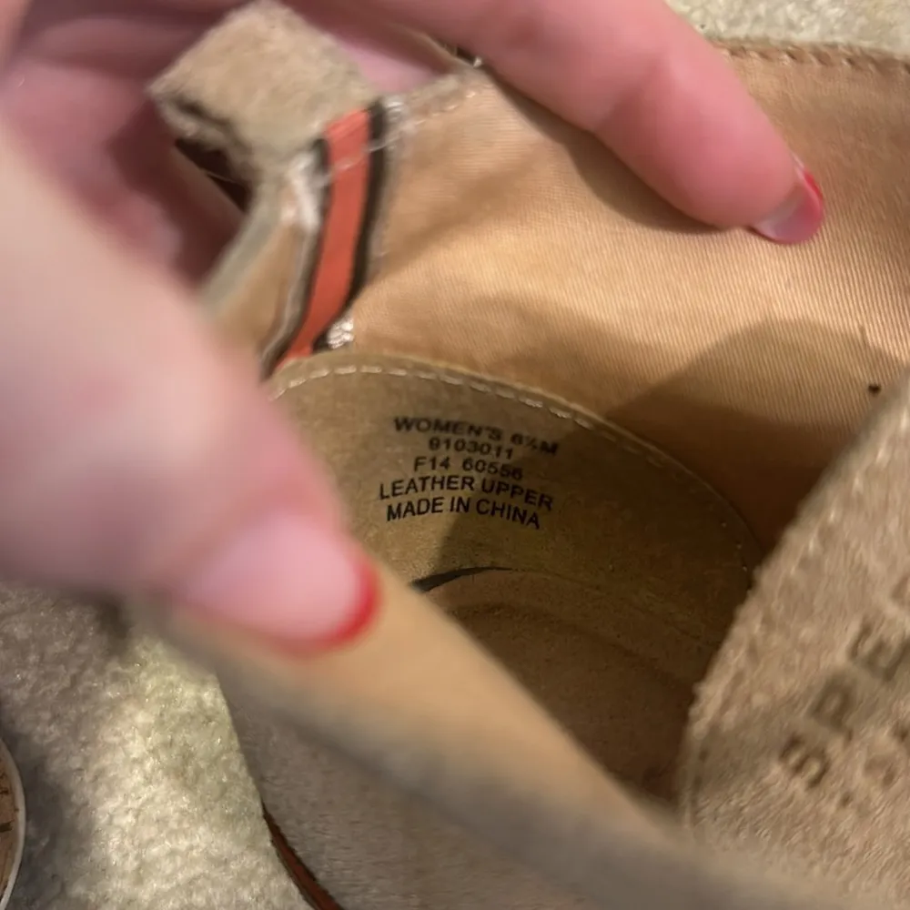 Tan Sperry Wedges - Image 3