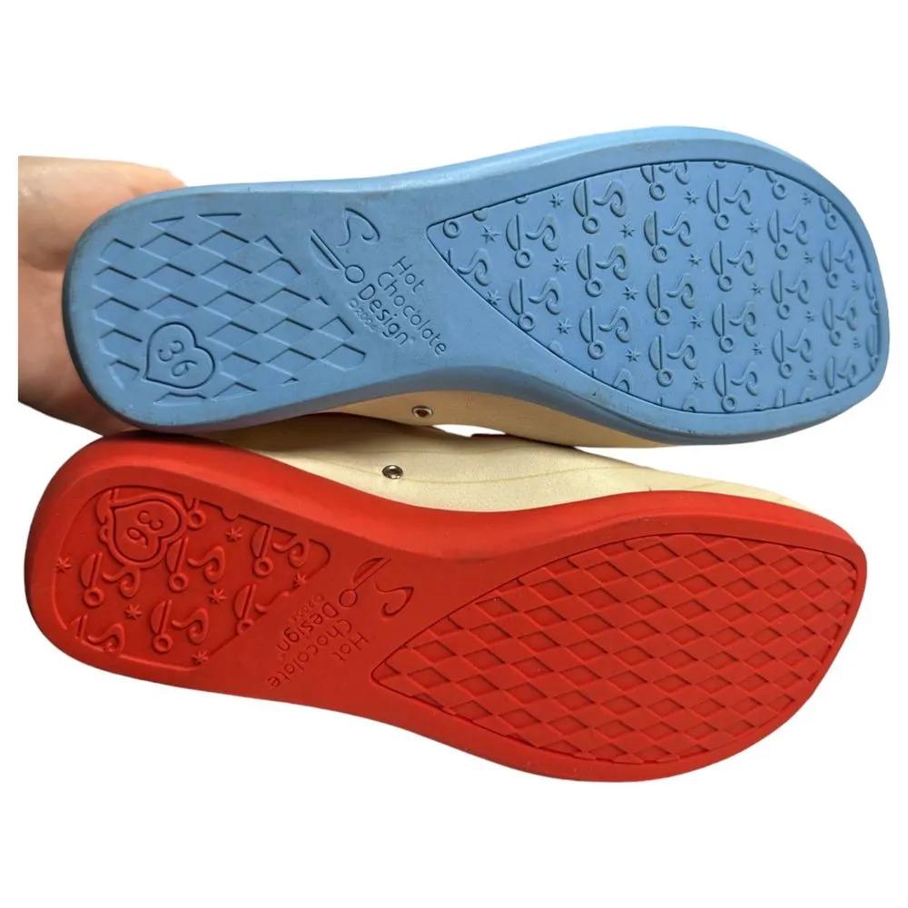 Chocolaticas Hot Chocolate Design Dear Santa Mary Jane Size 36 5.5/6 NEW Other - Image 4