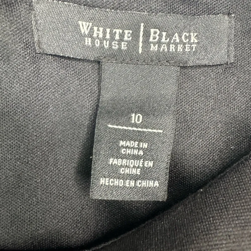 White House Black Market Black Sheath Midi Dress. A31 - Image 11