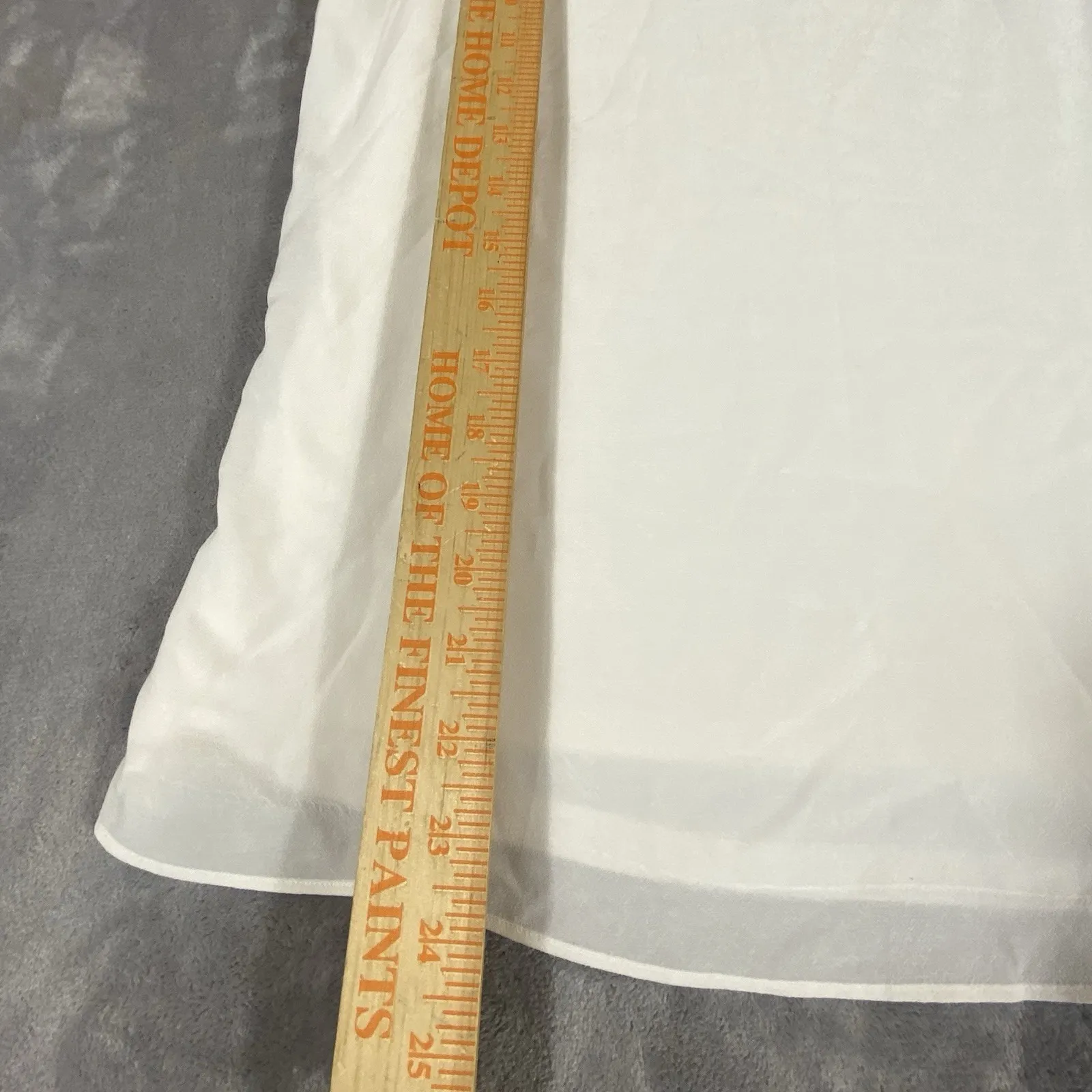 Massimo Dutti Summer Tank Top White Medium Crochet Straps Beach Resort Lines‎ - Image 7