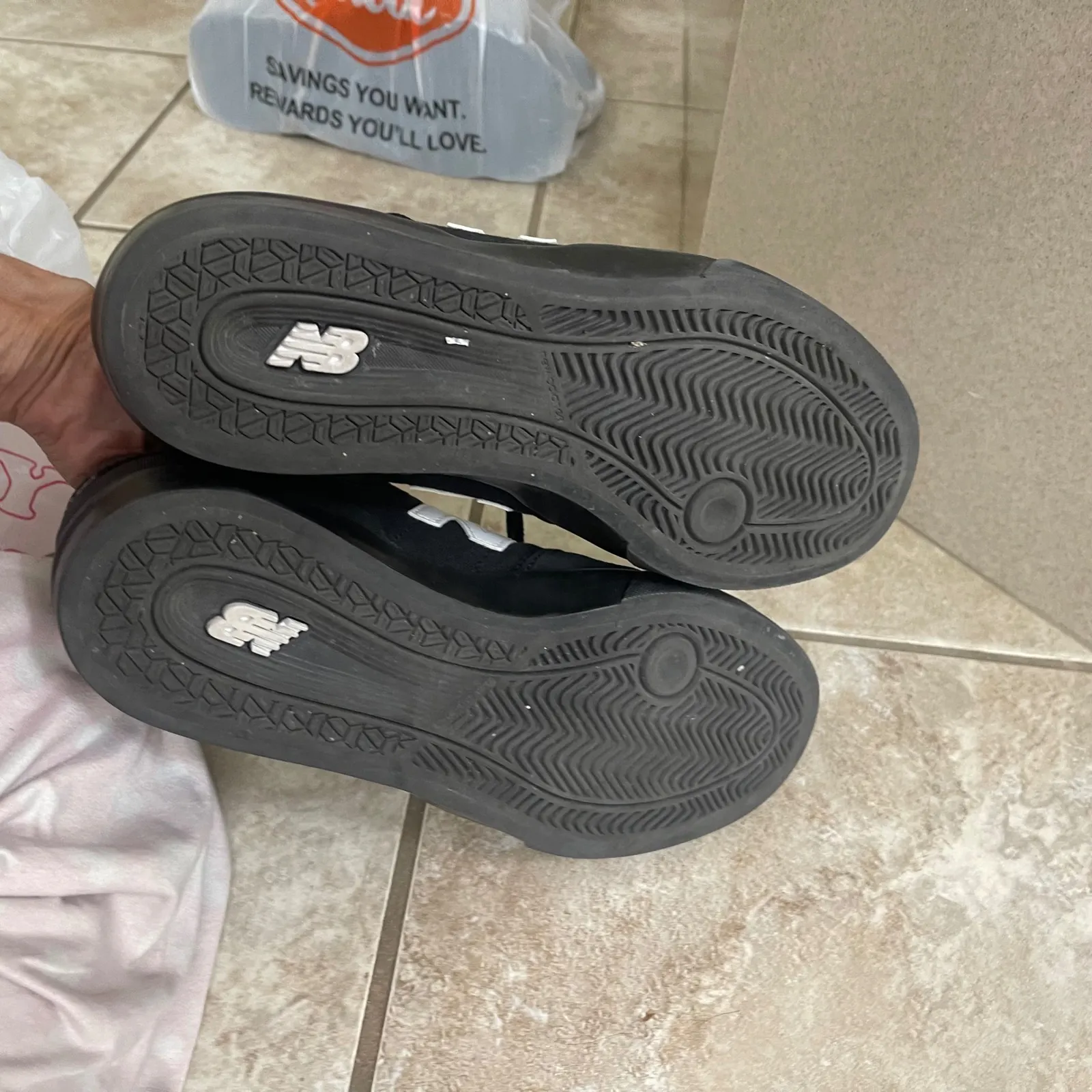 New Balance 272 Skate Shoes Black Suede Ortholite Womens Size 9.5- mens 8 unisex - Image 7