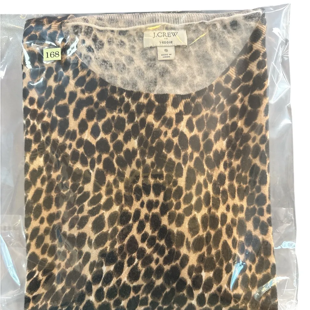 J. Crew Leopard Print Long Sleeve Shirt‎ - Image 7