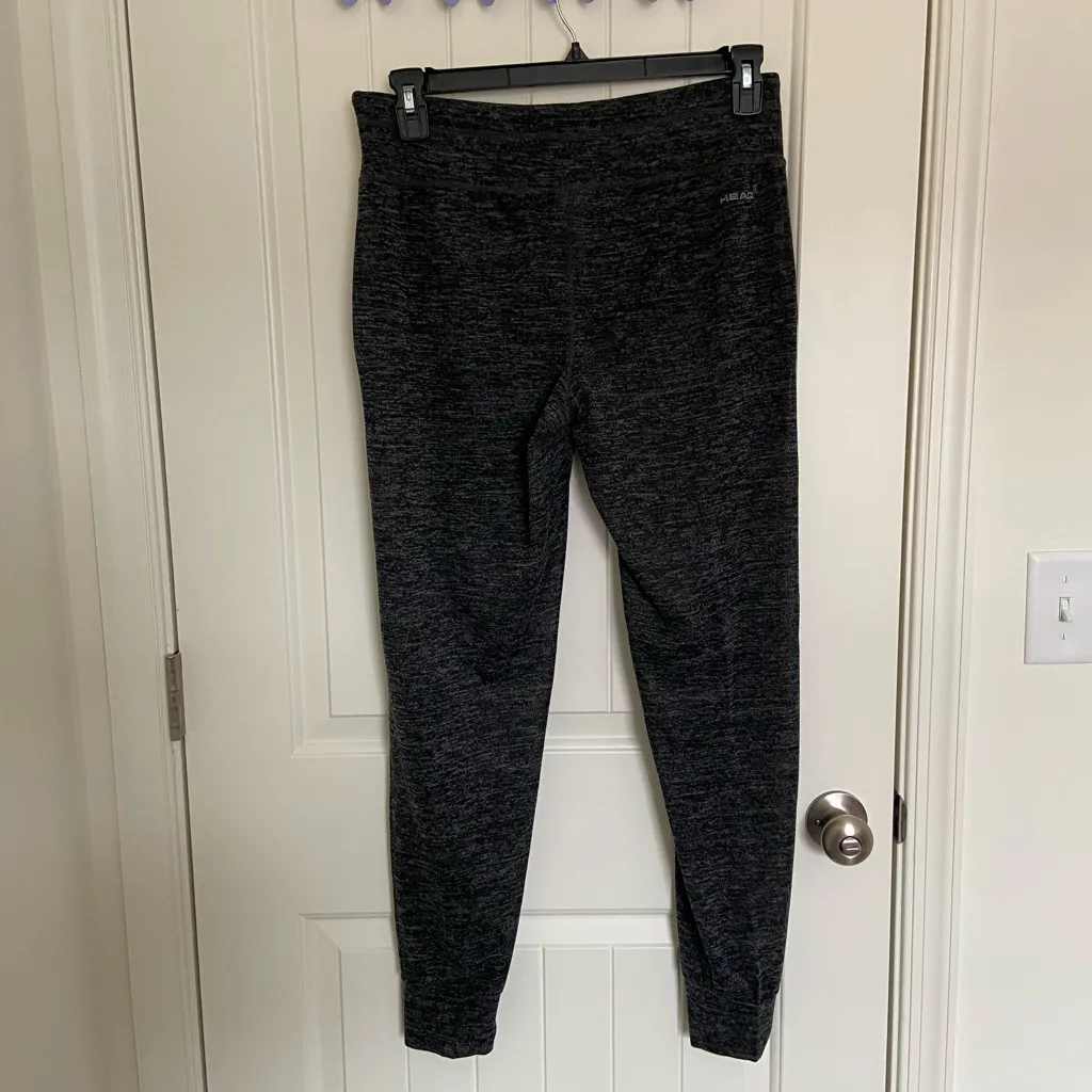 NWOT | HEAD women’s dark gray drawstring waist semi-sheer active jogger sweats - Image 6